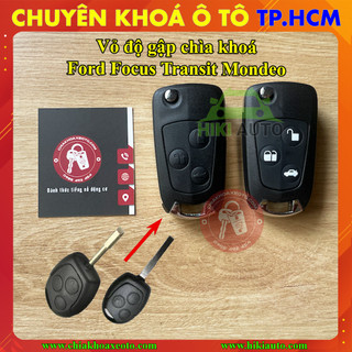 Vỏ độ chìa khoá gập Ford Focus Mondeo Transit, Thay vỏ mới mang lại nét đẹp như thuở ban đầu mới mua xe
