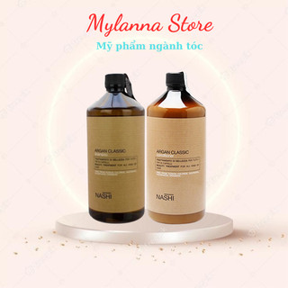 Dầu gội xả phục hồi hư tổn nashi argan 1000ml