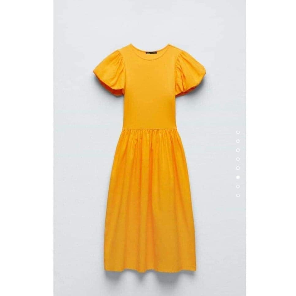 Đầm Tay Bồng ZARA SALE