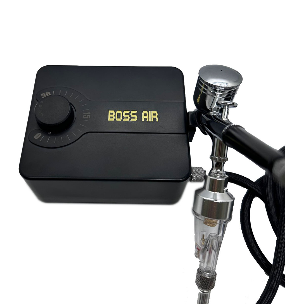 Máy phun sơn BOSS AIR kèm sẵn Airbrush mini
