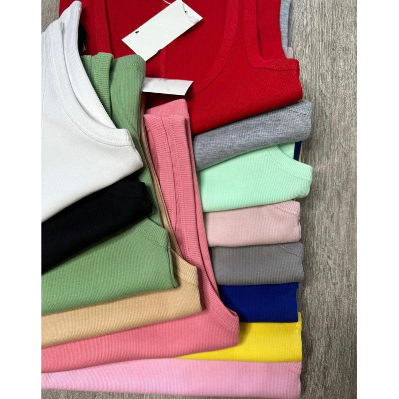 Áo ba lỗ thun gân ZR