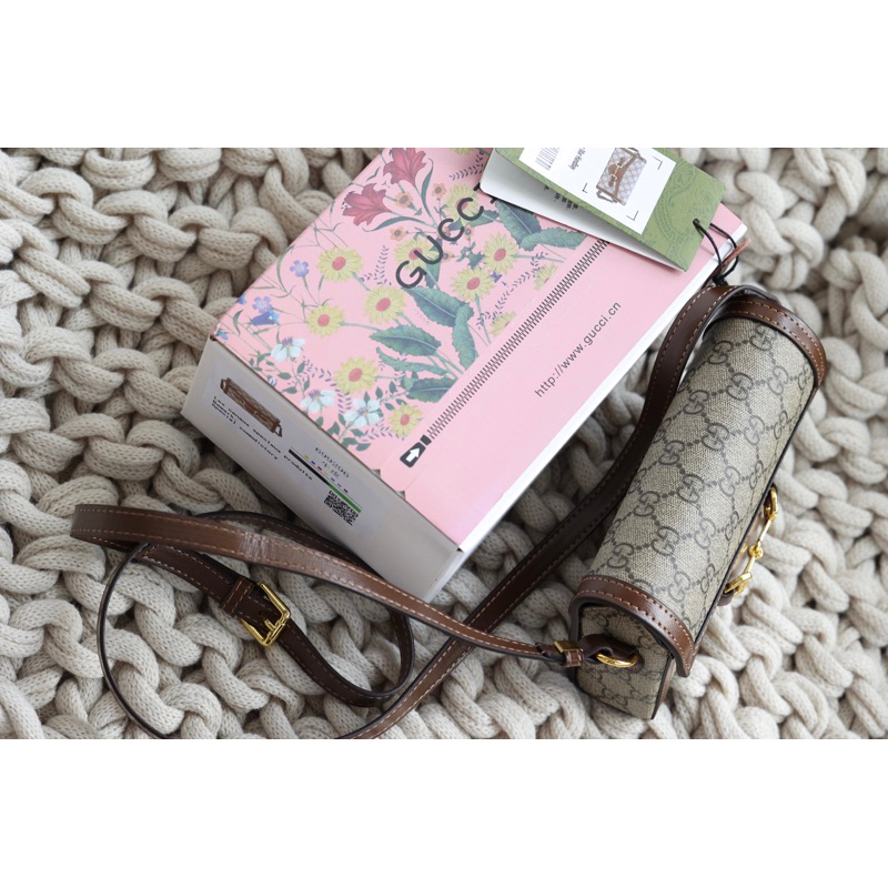 TÚI ĐEO CHÉO RU XI HORSEBIT 1955 MINI SUPER FULL 2 BOX VIP UNISEX NỮ NAM ĐỀU DÙNG ĐƯỢC