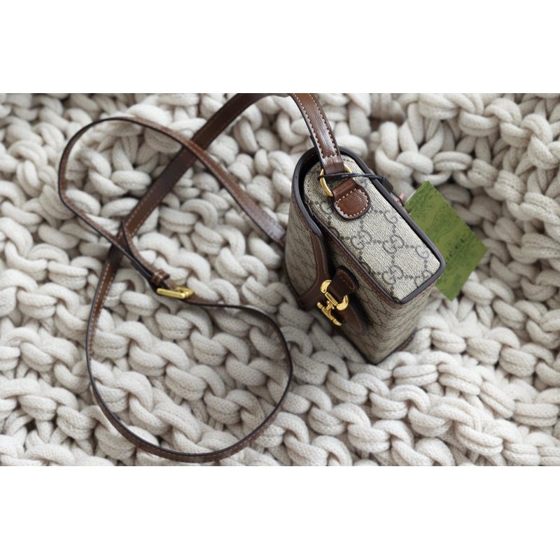 TÚI ĐEO CHÉO RU XI HORSEBIT 1955 MINI SUPER FULL 2 BOX VIP UNISEX NỮ NAM ĐỀU DÙNG ĐƯỢC