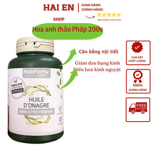 Tinh dầu hoa anh thảo pháp nat & from 200v