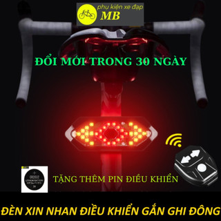 đèn xe đạp xi nhan không dây cao cấp chống nước tín hiệu siêu nhậy XN02
