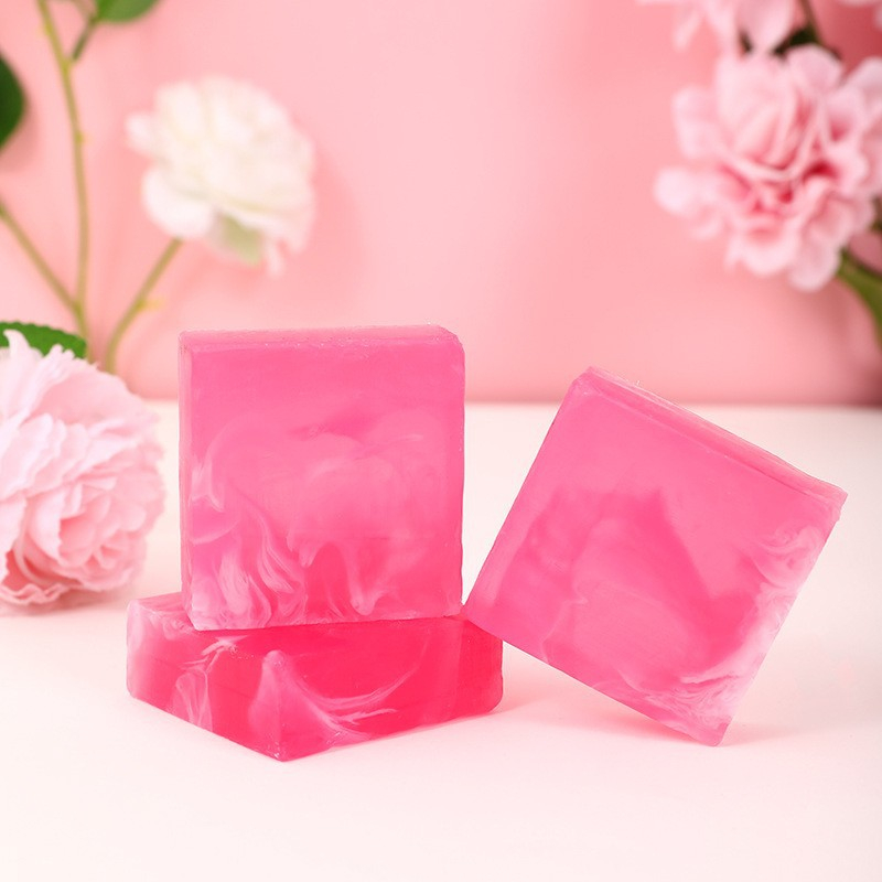 Xà phòng nước hoa hồng, cục xà bông nước hoa PHÁP giữ mùi cơ thể thơm lâu 8h Rose ESSENTIAL 80G