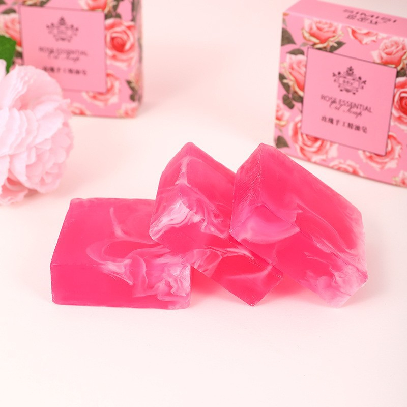 Xà phòng nước hoa hồng, cục xà bông nước hoa PHÁP giữ mùi cơ thể thơm lâu