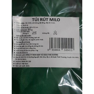 Túi dây rút milo
