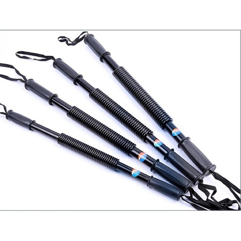 Gậy Bẻ Lò Xo Ti Tan Lực Bẻ Từ 20KG Đến 50KG Tập Tay,Vai,Xô,Ngực Body YUNOZA Bảo Hành 12Tháng