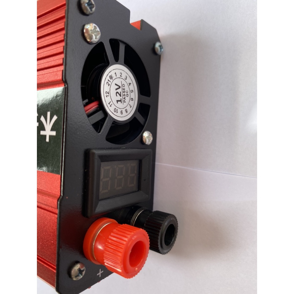 Bộ kích điện inverter 12V lên 220V CÔNG SUẤT 1500W Sóng Sine Chuẩn