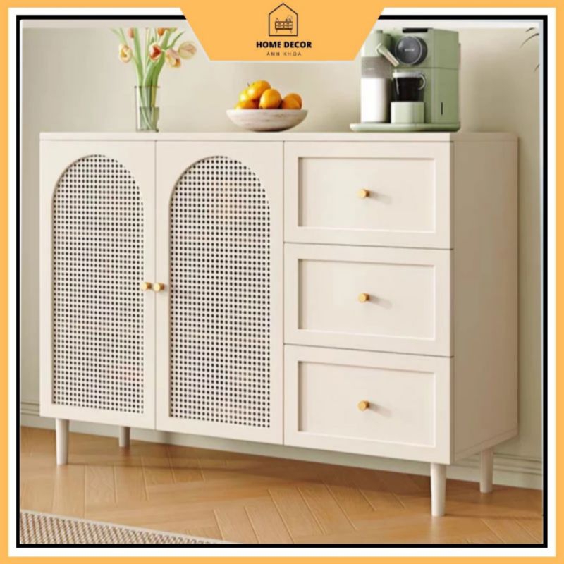 Tủ giày cánh mây hàng xuất xưởng giá gốc đường nét sắc sảo sang trọng dễ thương