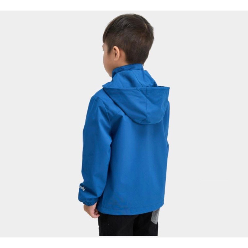 Áo khoác gió 2 lớp cho bé trai và bé gái chống nước cản gió cao cấp