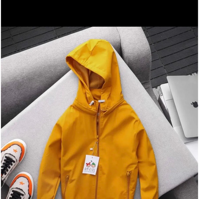 Áo khoác gió 2 lớp cho bé trai và bé gái chống nước cản gió cao cấp