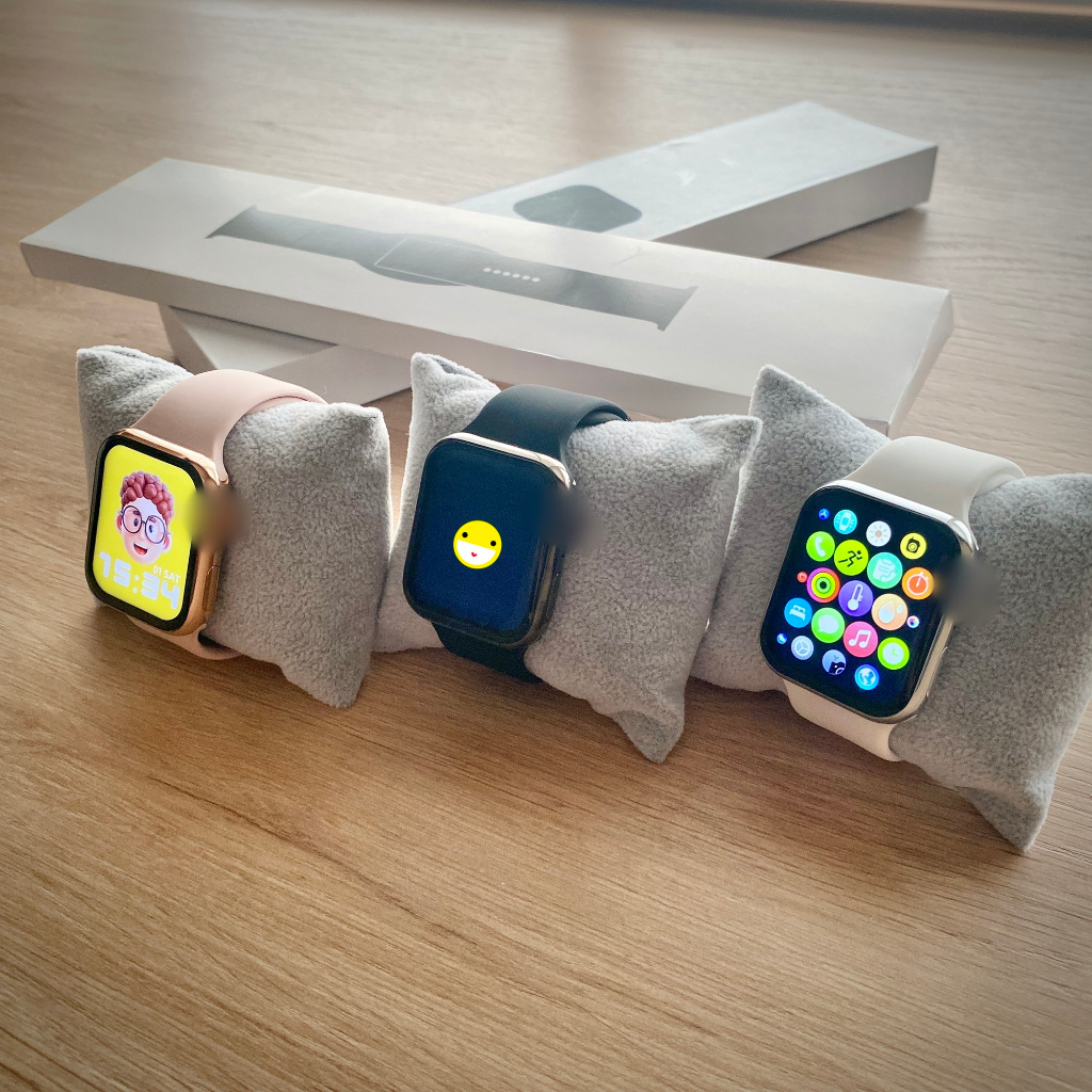 Đồng Hồ Thông Minh Seri 8 Logo Táo,Smart Wath Màn Hình Viền Thép Tràn Viền ĐO Sức Khỏe - Bảo Hành 12 Tháng