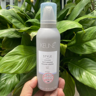 Mousse tạo kiểu tóc, giữ mềm nếp tóc keune style soft mousse 200ml