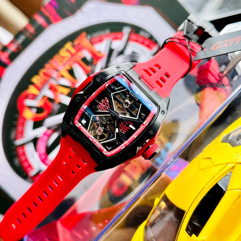 Đồng hồ nam dây cao su Bonest Gatti Ghost BG5501-A3