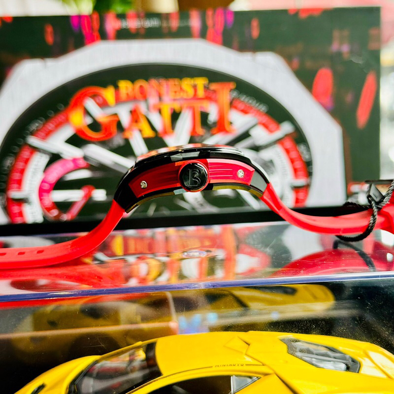 Đồng hồ nam dây cao su Bonest Gatti Ghost BG5501-A3