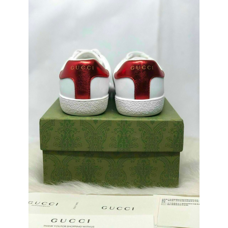 Giày Thể Thao Nam Nữ Gucci Ace Đai Chun | Đoàn Văn Hậu