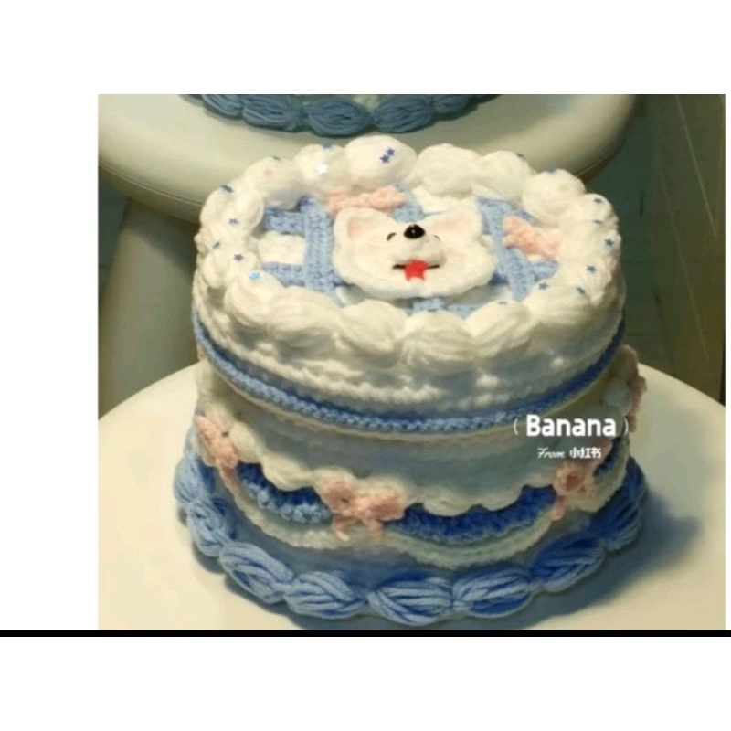 Bánh kem handmade hộp đựng mĩ phẩm