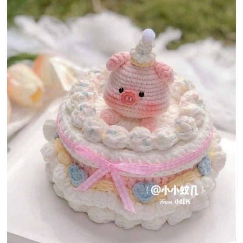 Bánh kem handmade hộp đựng mĩ phẩm