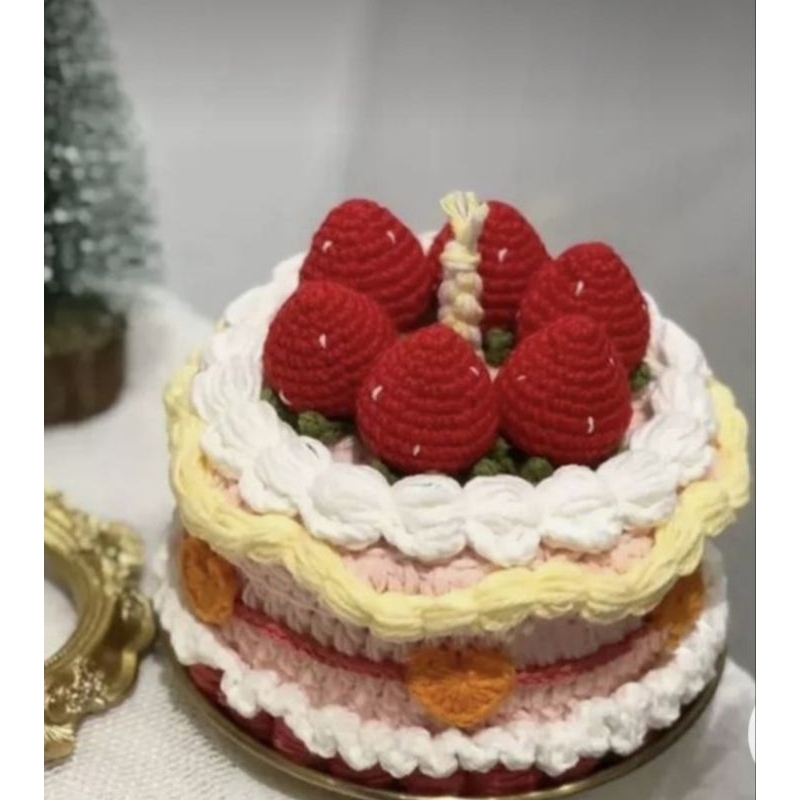 Bánh kem handmade hộp đựng mĩ phẩm