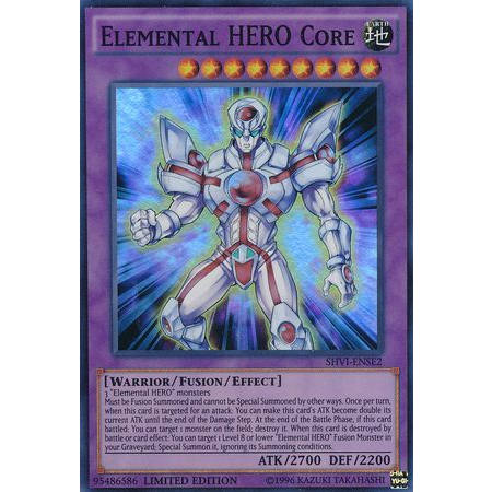 Thẻ bài Yugioh - TCG - Elemental Hero Core / SHVI-ENSE2