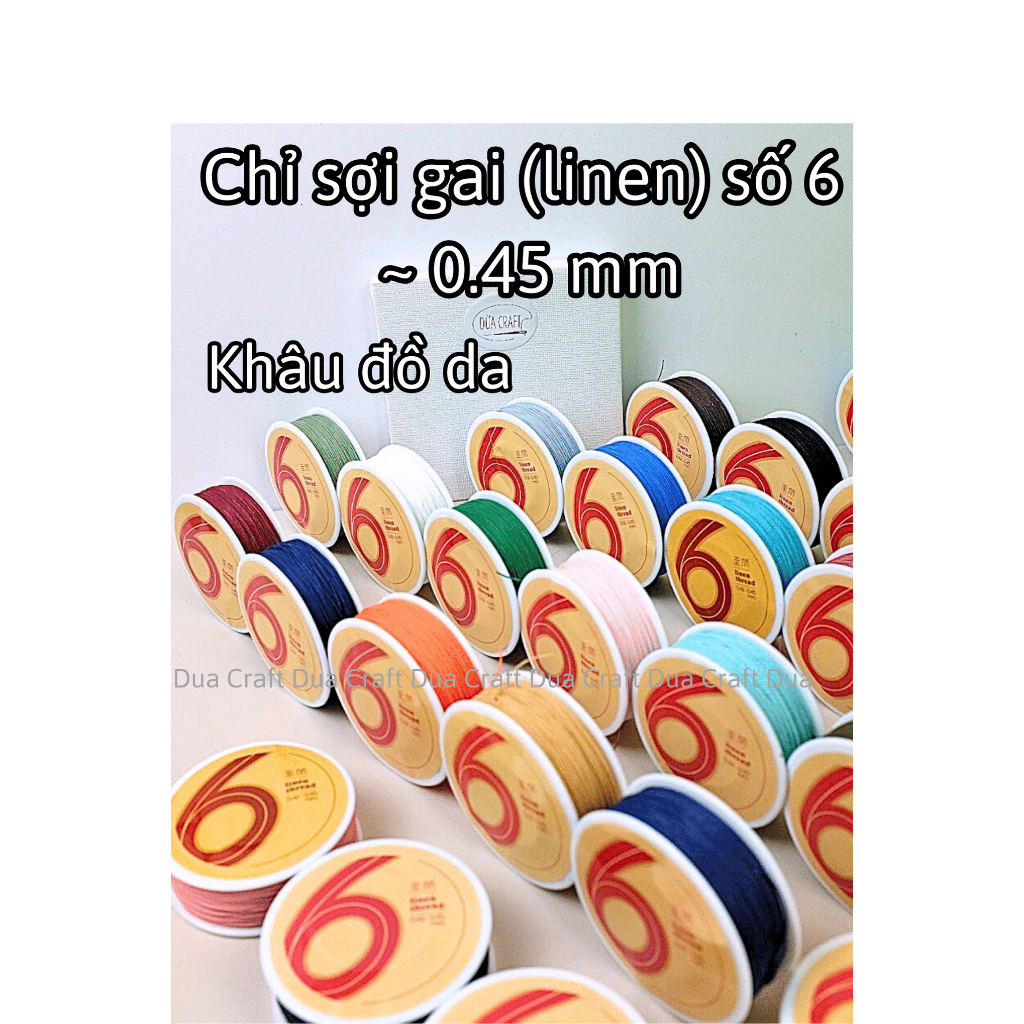 Chỉ gai Zj số 6 (0.45mm) - 105m