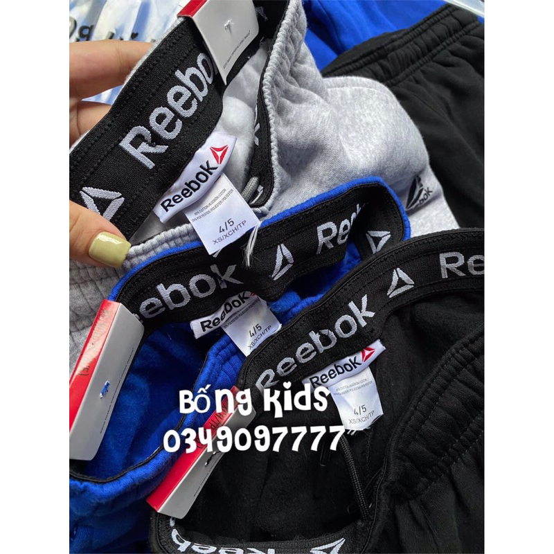 Quần Nỉ Joggers Bé Trai Séc Bên Re3book