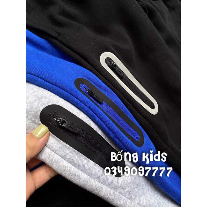 Quần Nỉ Joggers Bé Trai Séc Bên Re3book