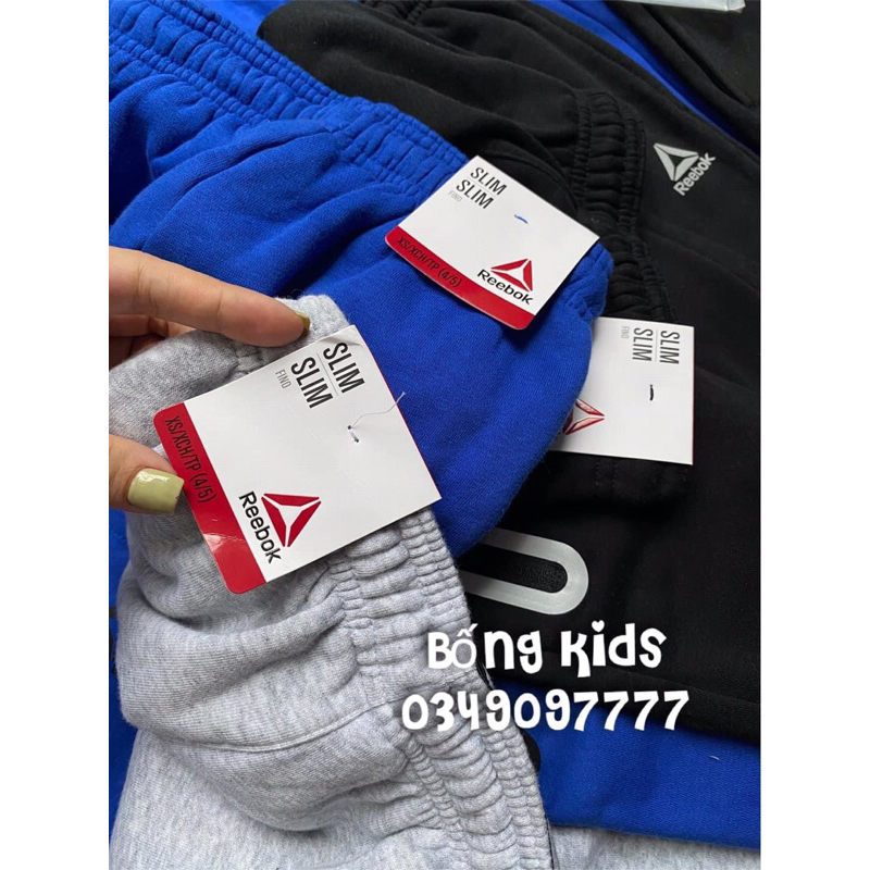 Quần Nỉ Joggers Bé Trai Séc Bên Re3book