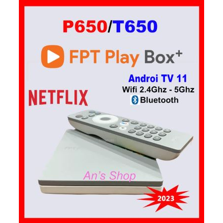 FPT Play Box P650 - Chạy Androi 11 Ram 2G Rom 8G - Điều Khiển Giọng Nói