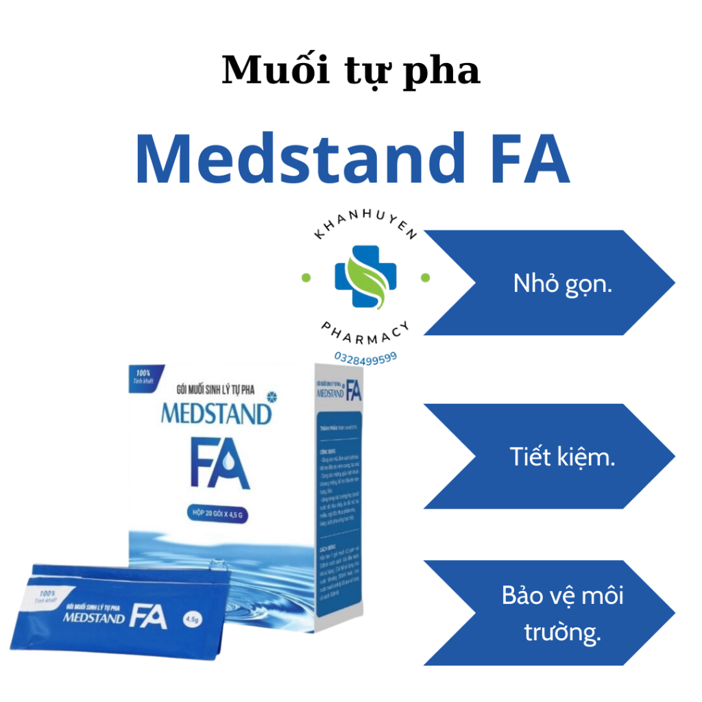 Gói muối tự pha Medstand
