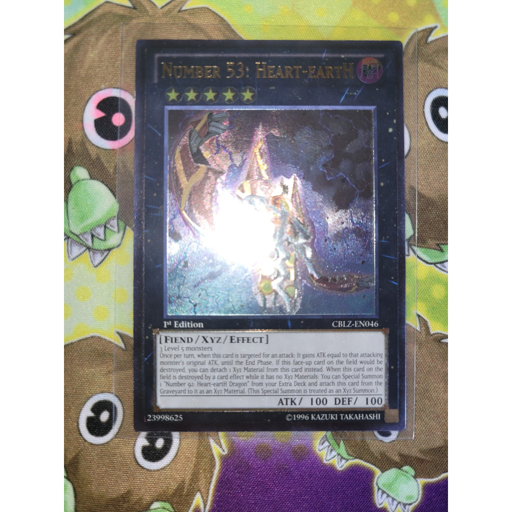 Thẻ bài Yugioh - TCG - Number 53: Heart-eartH / CBLZ-EN046