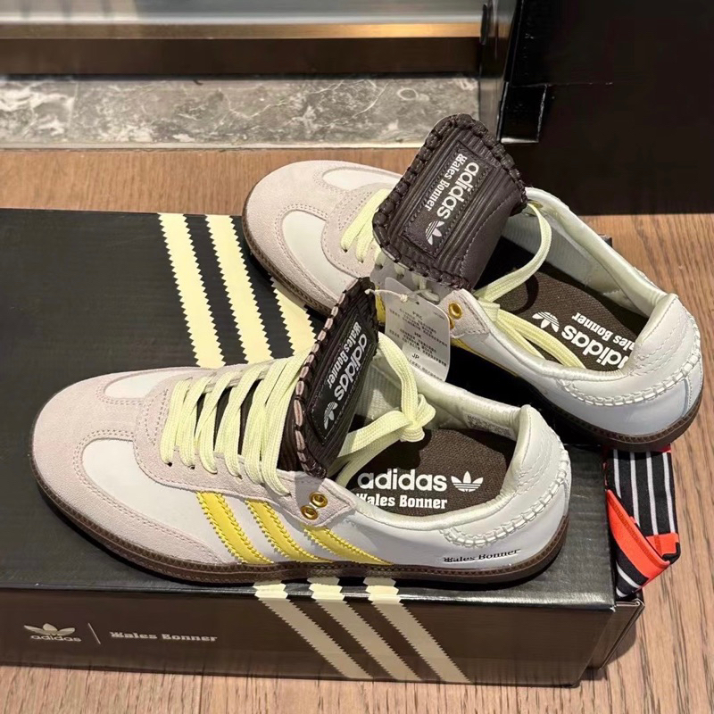 Giày Adi.das Samba Wales Bonner Ecrtin Brown + Full Bill Box