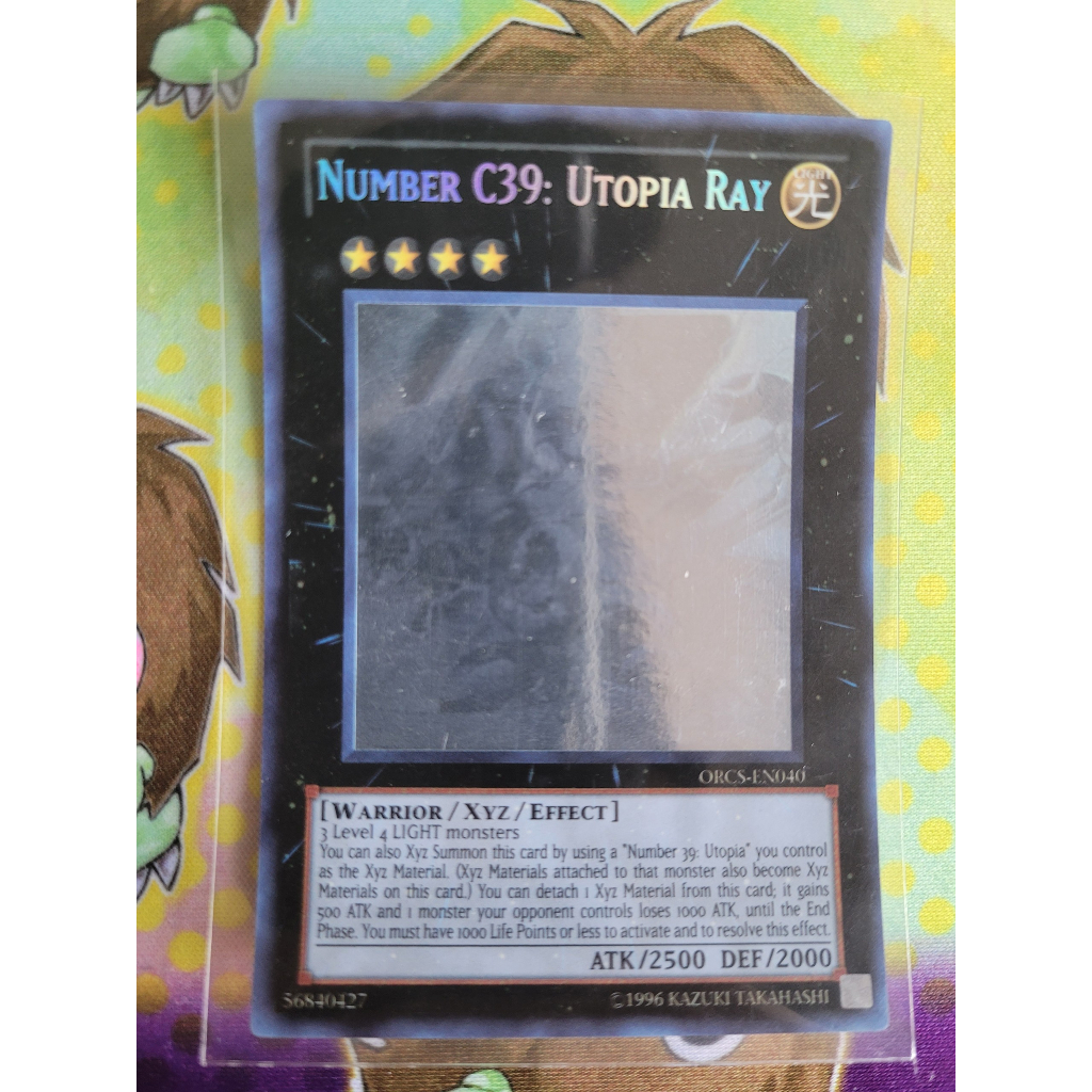 Thẻ bài Yugioh - TCG - Number C39: Utopia Ray  / ORCS-EN040