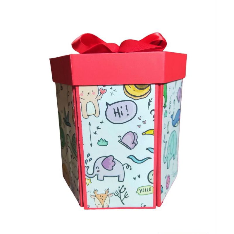 Hộp quà hình lục giác