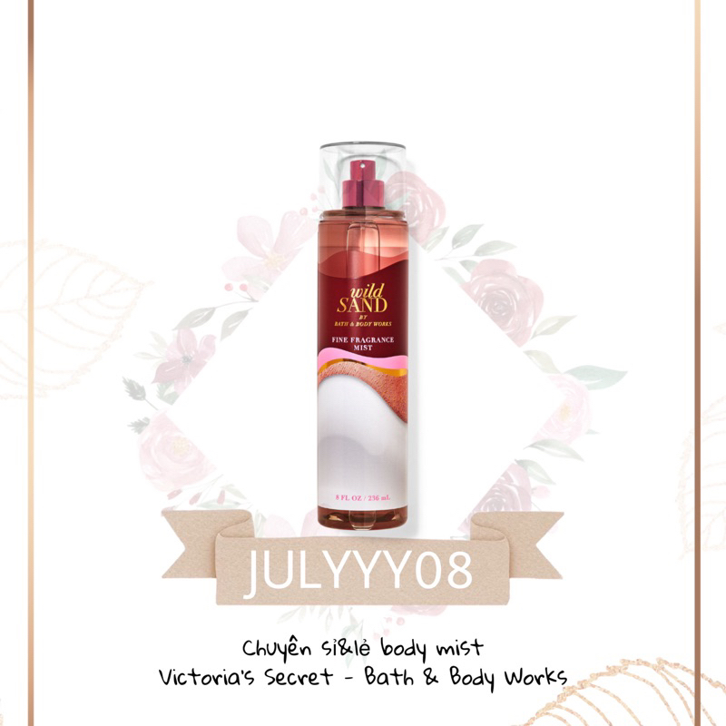 Xịt Thơm Toàn Thân WILD SAND 30ml/50ml/100ml/Fullsize236ml