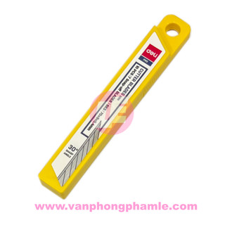 Lưỡi dao Deli 30 độ E2015 (Hộp 10 Lưỡi)