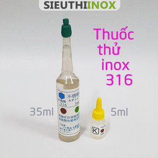 Dung dịch thuốc thử phân biệt inox 316
