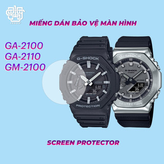 Combo 03 Miếng Dán Bảo Vệ Màn Hình Đồng Hồ Casio GA-2100, GA-2110, GM-2100, GM-B2100