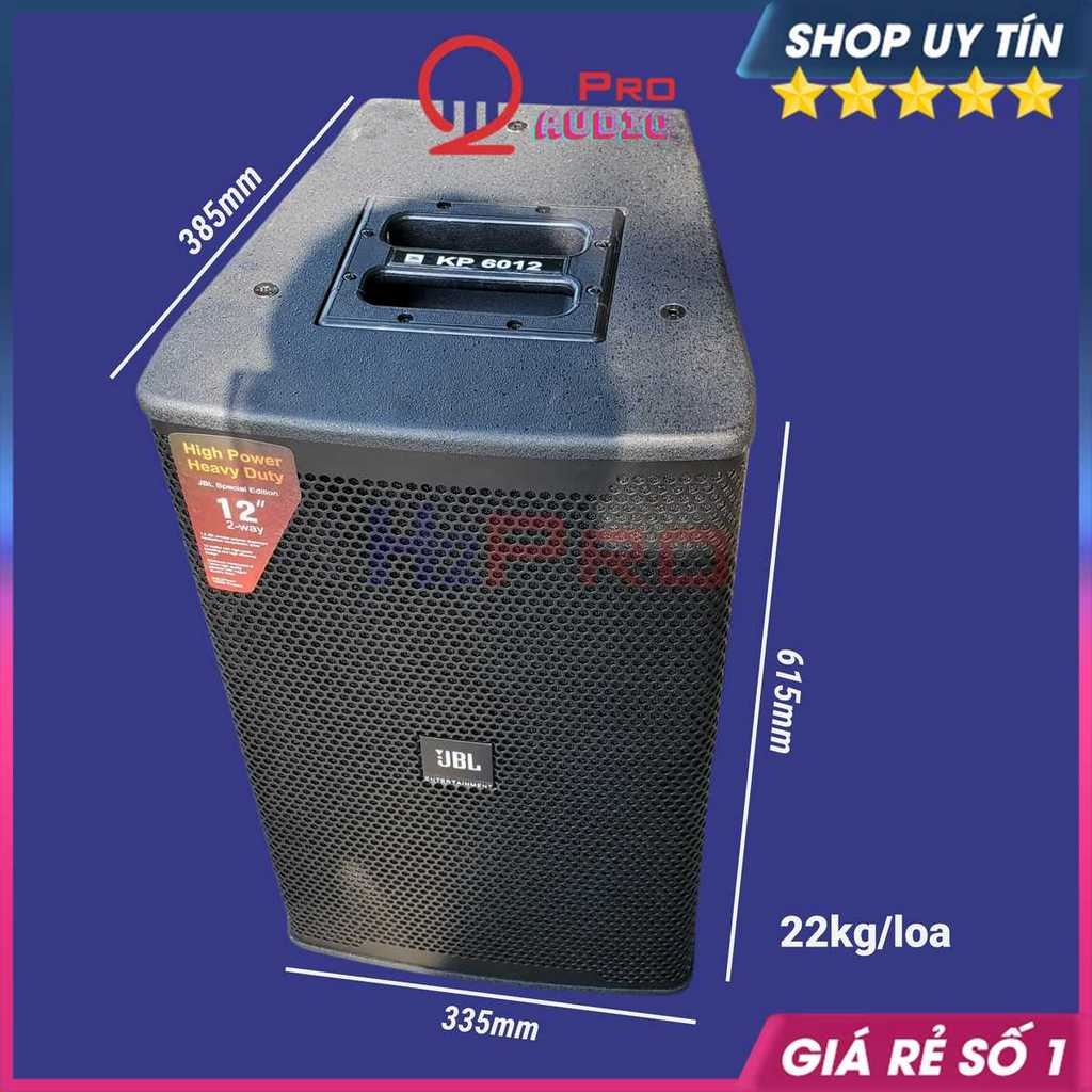 Đôi Loa Jbl 6012 Full Bass 30 700W Từ 190 Coil 76 - Treble 450, Tặng 2 Khẩu +10m, Loa Jbl Kp6012 Hát Karaoke-H2Pro Audio