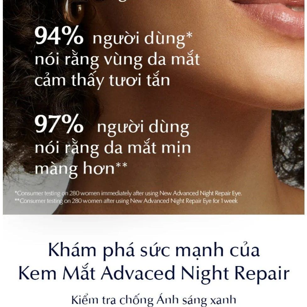 Kem mắt Estee Lauder giảm thâm mắt, bọng mắt giúp da căng bóng mịn màng