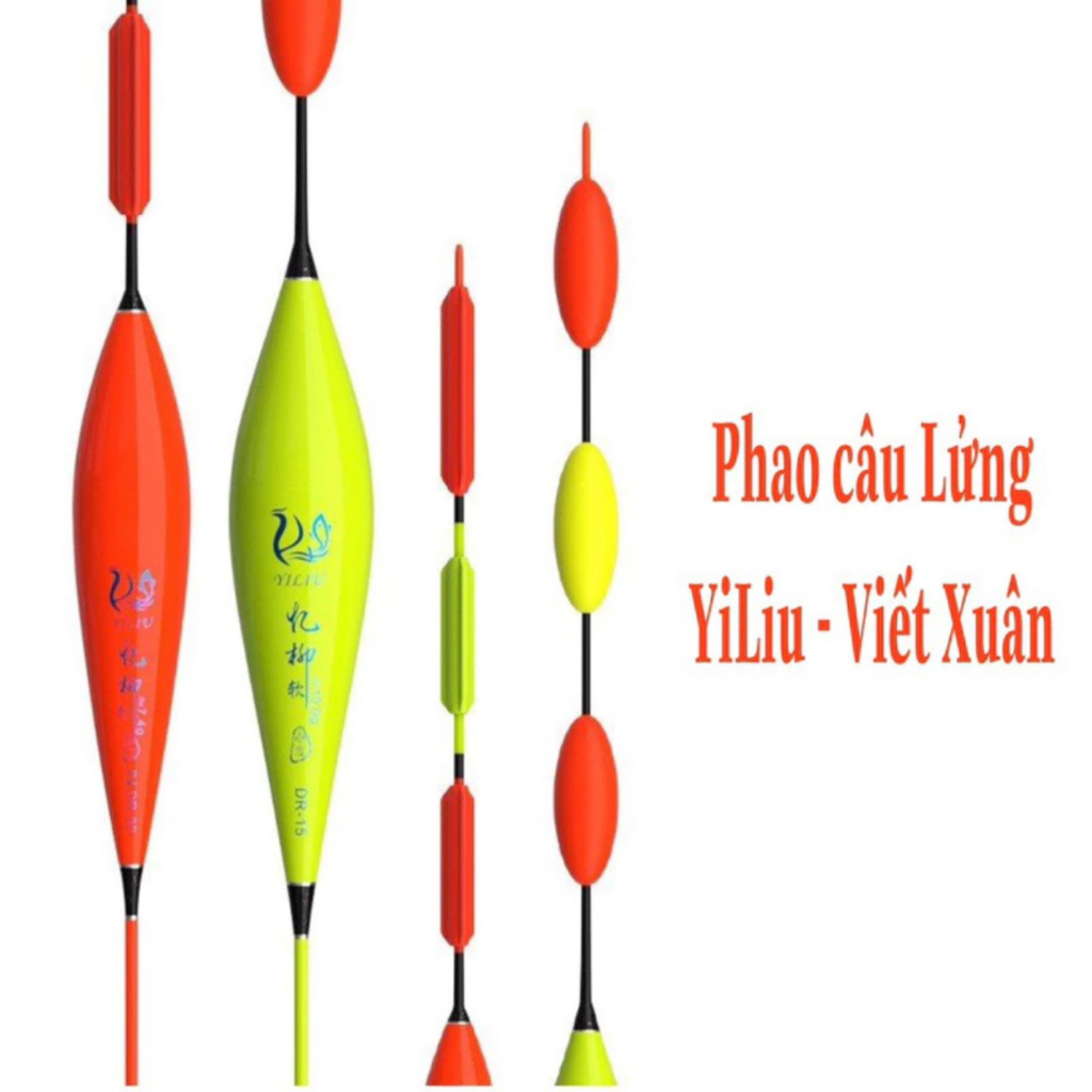 Phao câu lửng YiLiu cao cấp, phao nhẹ, tăm to, tải chì lớn_2 size