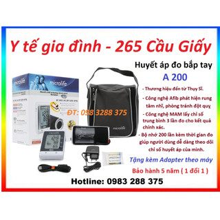 Máy đo huyết áp Microlife BP A200