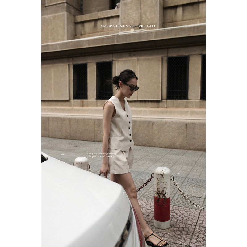 𝐀𝐦𝐨𝐫𝐚 𝐒𝐞𝐭 - Set Ghile Linen