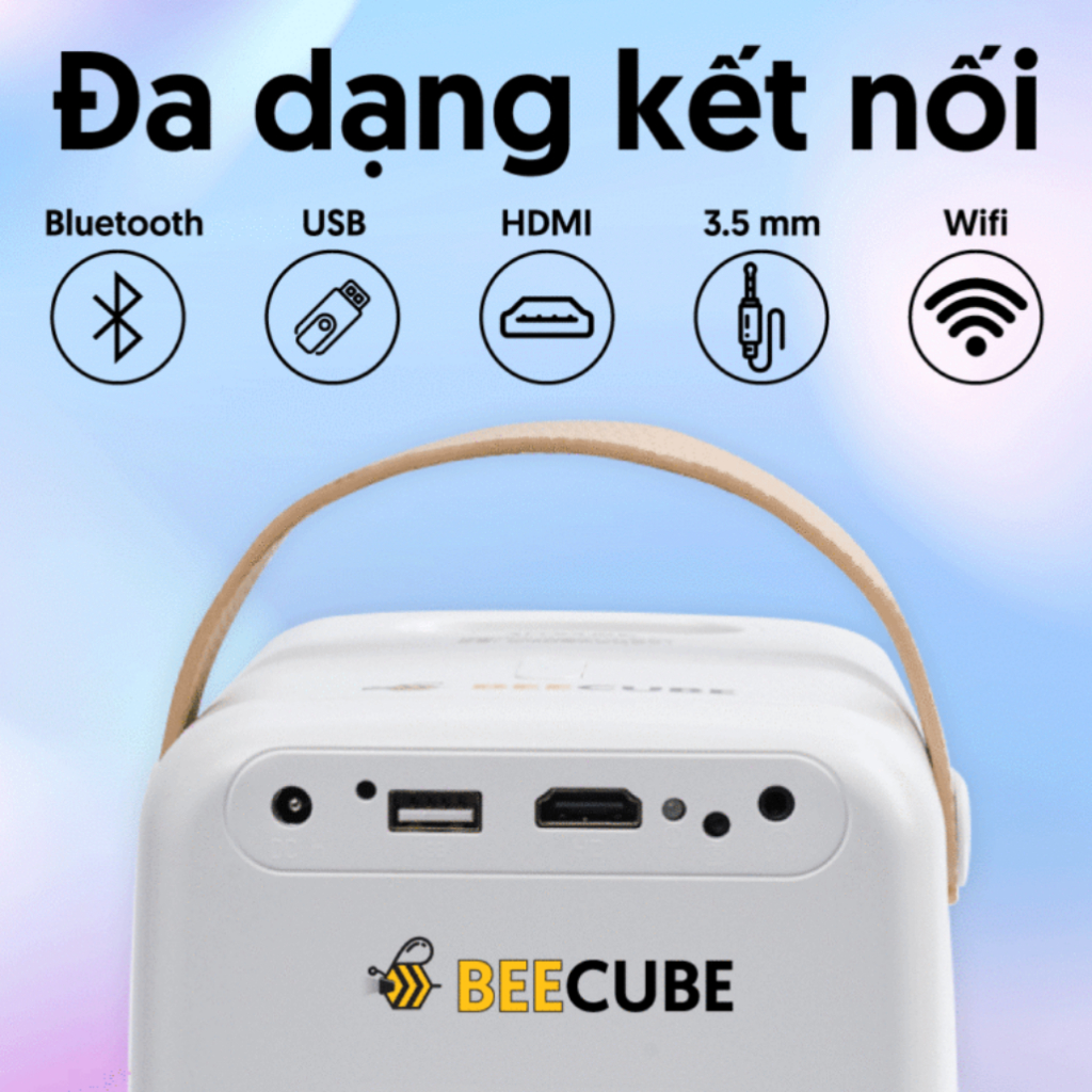 Máy Chiếu Mini BEECUBE X1, X2 MAX, XTREME Hệ Điều Hành Android + Kết nối Điện thoại - Bảo Hành 12 Tháng