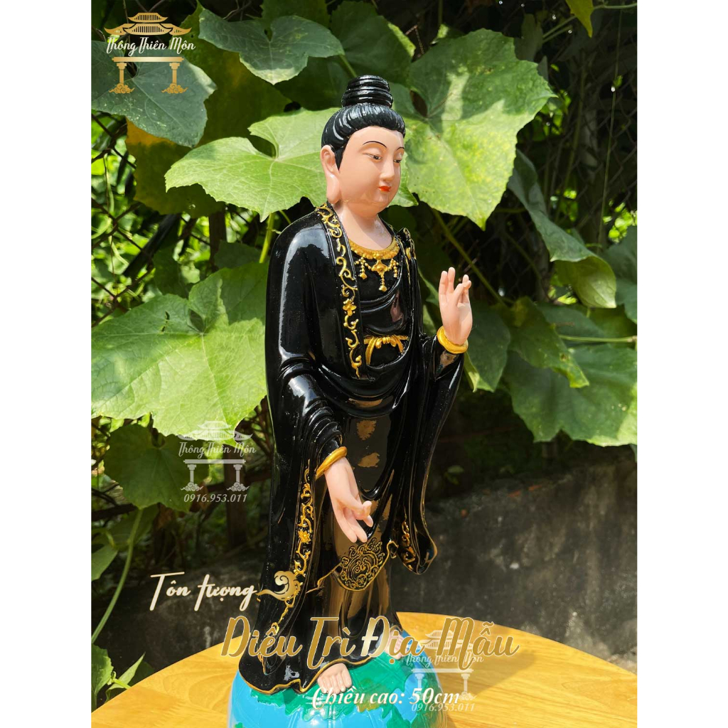 Tôn tượng Diêu Trì Địa Mẫu - 50cm