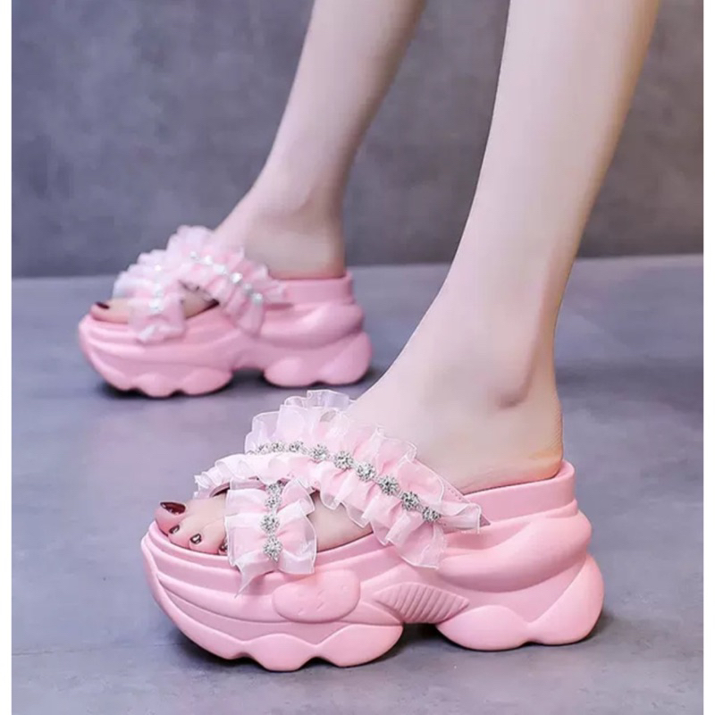 Dép BM Quai Chéo Bèo Xinh Xỉu