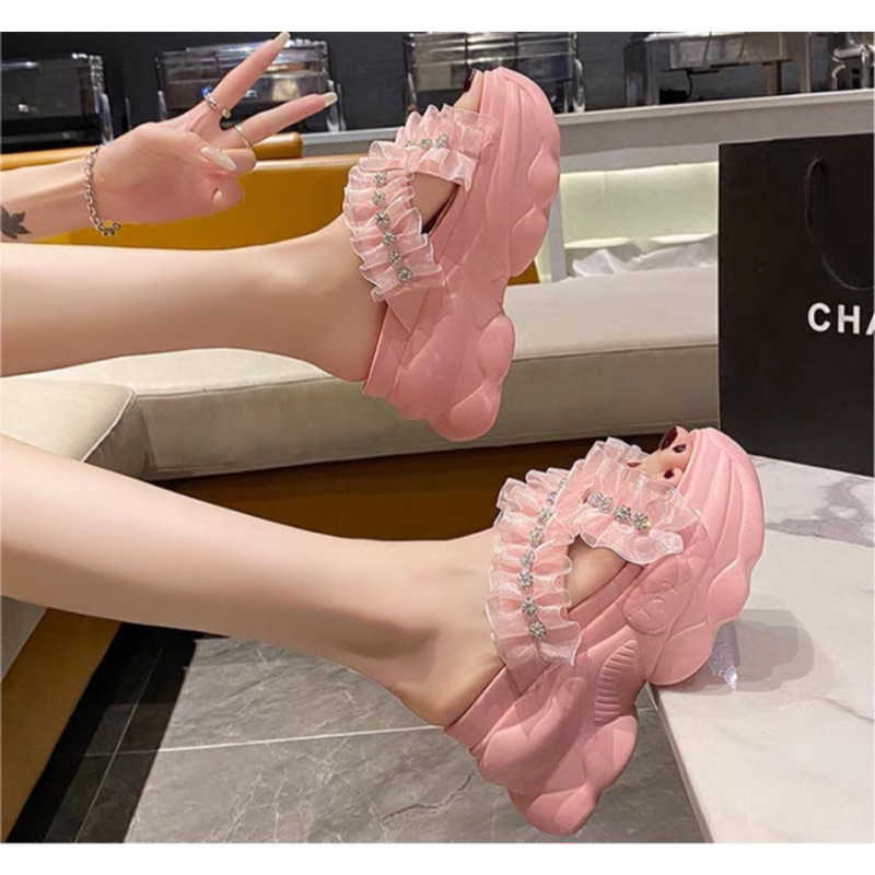 Dép BM Quai Chéo Bèo Xinh Xỉu