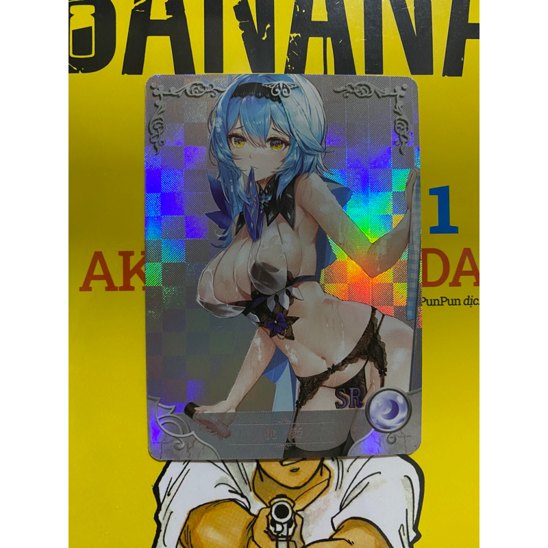 Thẻ Waifu Eula - Genshin Impact SR